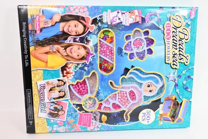 Vogue Girl kit créatif de perles sirène 500 pcs