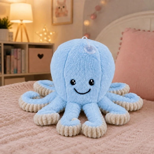 Peluche douce et adorables détails brodés