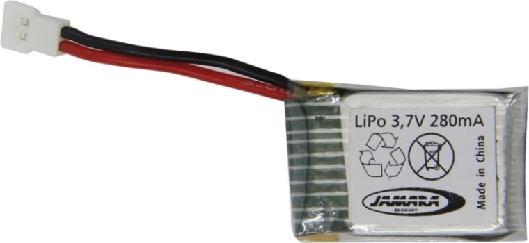 Batterie Motionfly LiPo 3,7 V 280 mAh (1,03 Wh)