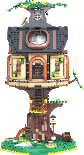 Bibliothèque magique sur deux niveaux