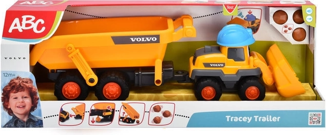 Camion jouet pour enfants Volvo 65 cm avec sons réalistes