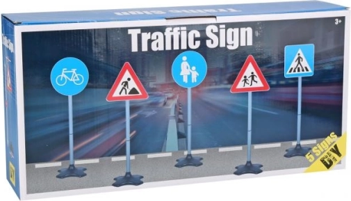 Ensemble de panneaux de signalisation pour enfants 81 cm – 5 pcs