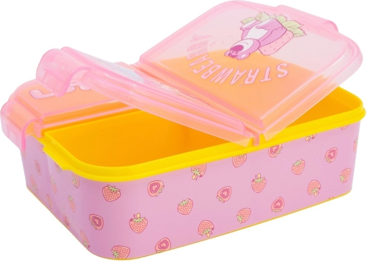 Trois compartiments pour un goûter bien organisé