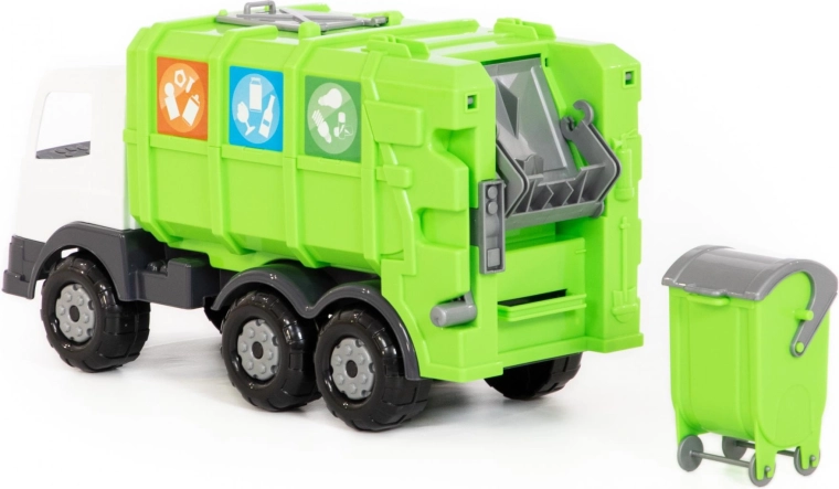 Basculement réaliste du conteneur