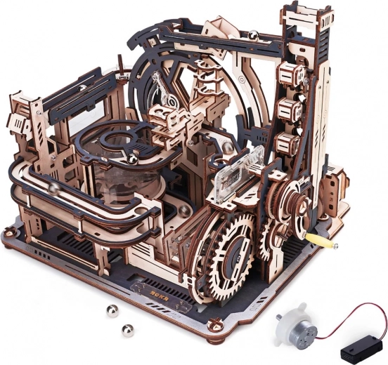 RoboTime Piste à billes 3D en bois Cosmodrome