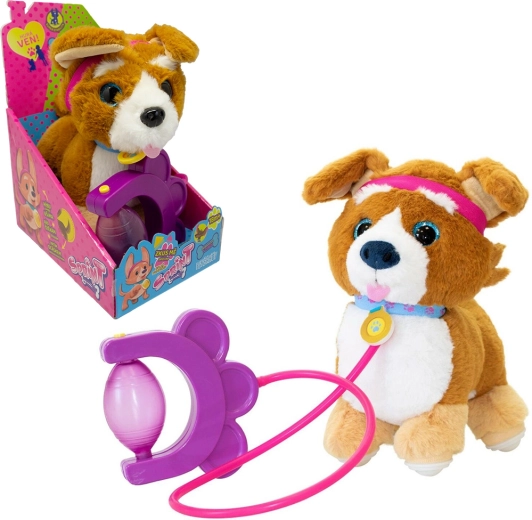 Chiot corgi en peluche interactif Sprint