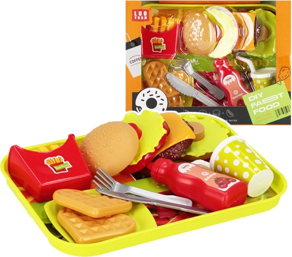 Set fast-food pour cuisine pour enfants