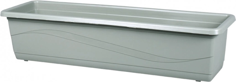 Jardinière en plastique Lobelia Modern 50 cm vert clair