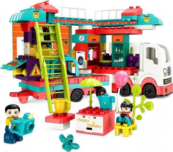 Camping-car pliable riche en possibilités de jeu