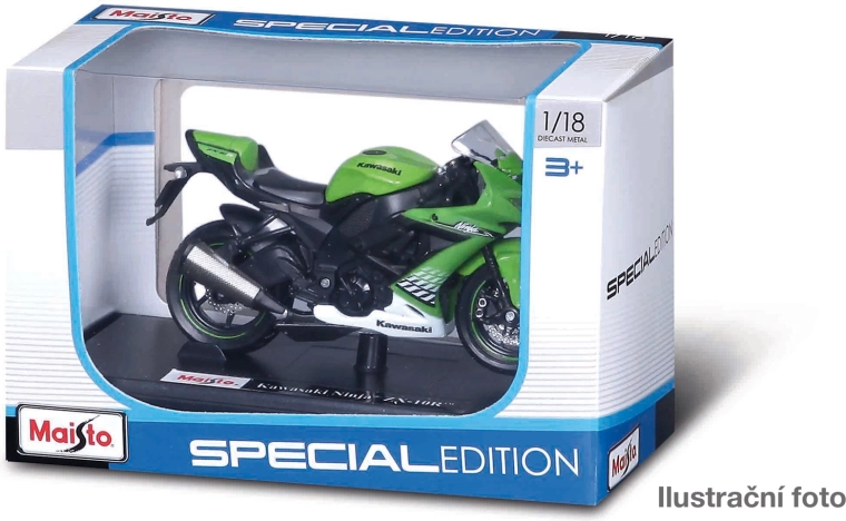 Maisto modèle réduit en métal de moto Wheelers 1:18 assorti