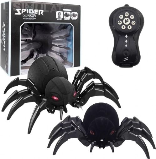 Amusante araignée RC avec vapeur d'eau et lumières LED