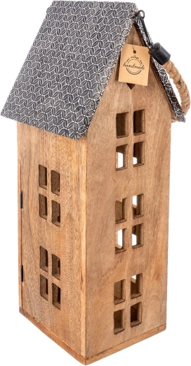 Bois de manguier résistant et toit en métal