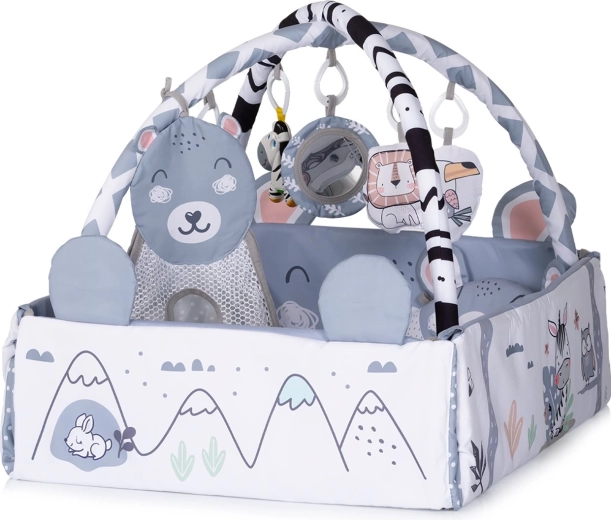 Jouets interactifs et miroir sécurisé