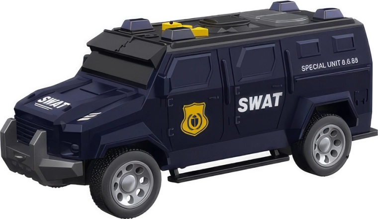 Voiture de police avec effets lumineux et sonores 16,5 cm