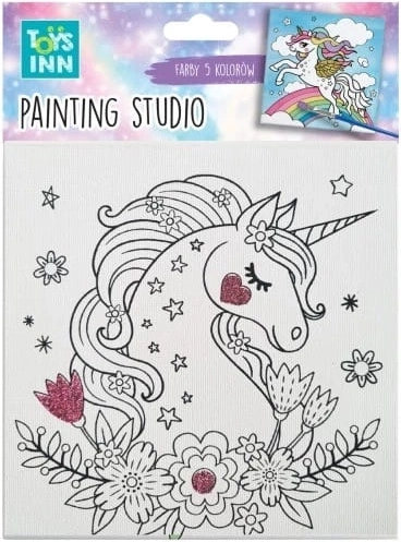 Kit de peinture créatif Canvas Petit oiseau TOYSINN 15 × 15 cm