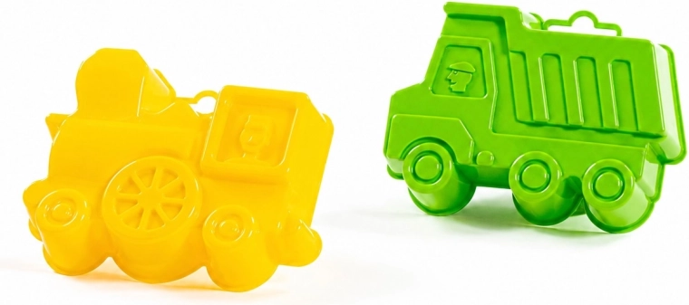 Moule à sable en forme de petit train ou de camion - 1 pièce
