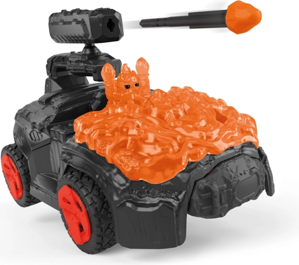 CrashMobile de lave avec mini figurine Mini Creature