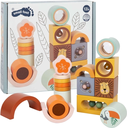 Small foot cubes sensoriels Safari