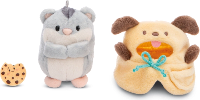 Costume de chien interchangeable et mini biscuit