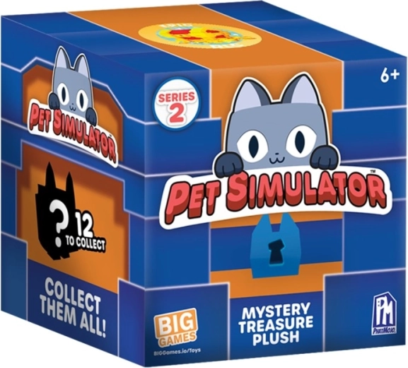 Pet Simulator série 2 – figurine en peluche en boîte surprise - 1 pièce