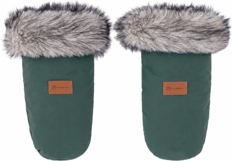 Manchon Petite&Mars Fjora Veritable khaki - 1 paire