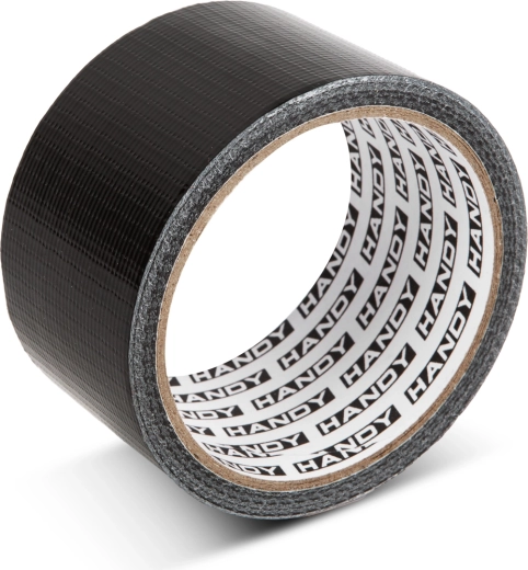 Ruban adhésif textile universel noir 10 m × 48 mm