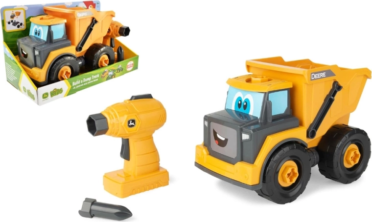 Tomy JOHN DEERE benne à monter avec perceuse Build-A-Buddy