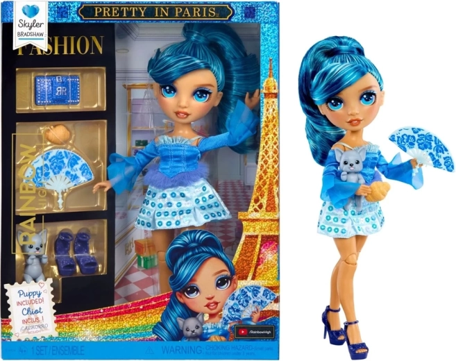 Poupée mannequin Rainbow High Pretty in Paris Violet