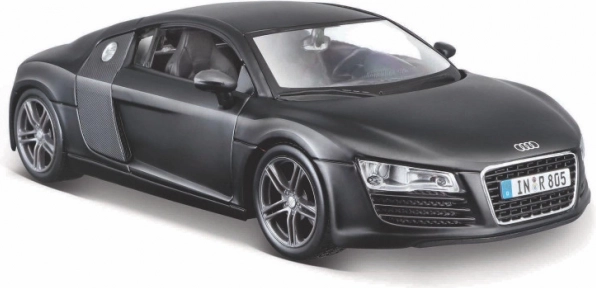 Modèle de voiture AUDI R8 1:24 noir