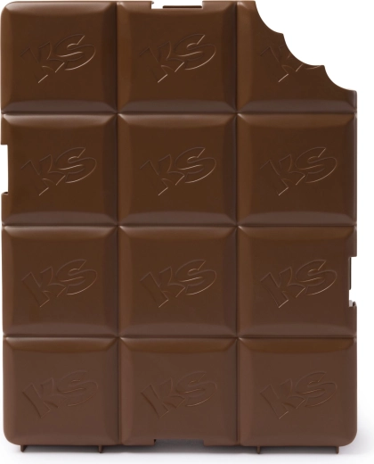 Sable brun parfumé au chocolat