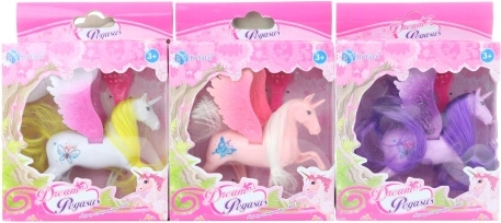 Licorne en plastique avec peigne pour enfants