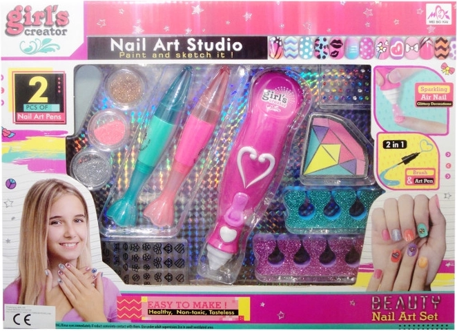 Kit créatif pour ongles pour enfants