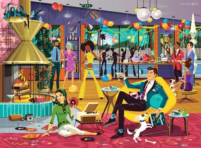 Puzzle Ravensburger Jazzy ! L’heure de la fête 500 pièces