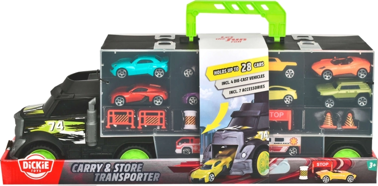 Espace de rangement pour la collection de voitures