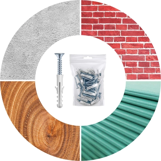 Montage facile sur différentes surfaces