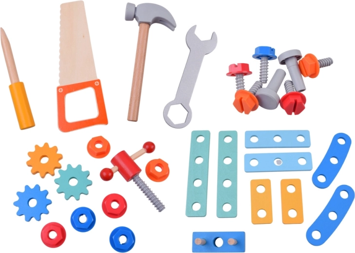 Outils pour enfants et pièces pour un assemblage répété