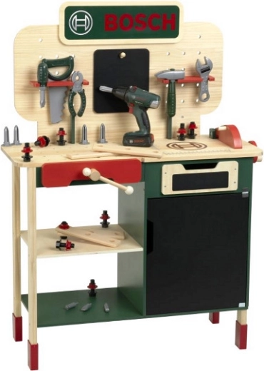 Établi en bois Bosch avec outillage de base - 1 pièce
