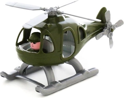 Hélicoptère Tonnerre – hélicoptère militaire en plastique Wader 29 cm