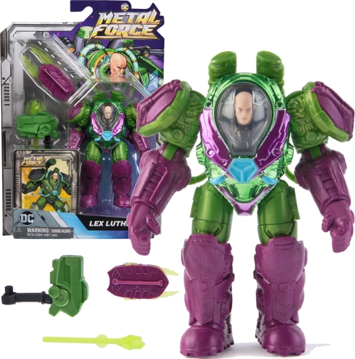 Figurine d’action LEX LUTHOR 12 cm – DC Comics Metal Force