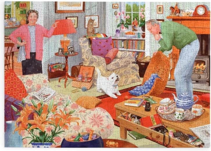 House of Puzzles Où sont mes lunettes ? puzzle de 500 grandes pièces