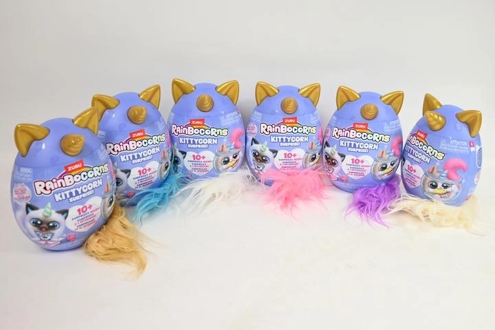 ZURU Rainbocorns Kittycorn Surprise – œuf surprise avec chaton licorne en peluche