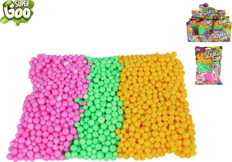 Super Goo pâte à modeler mousse arc-en-ciel 33 g