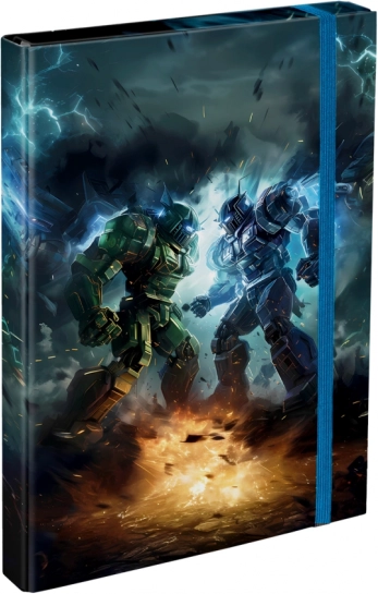 BAAGL Chemises pour cahiers scolaires A4 Robots