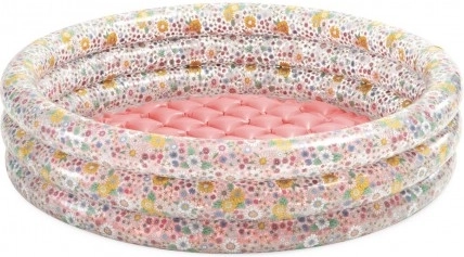 Piscine gonflable pour enfants à motif floral