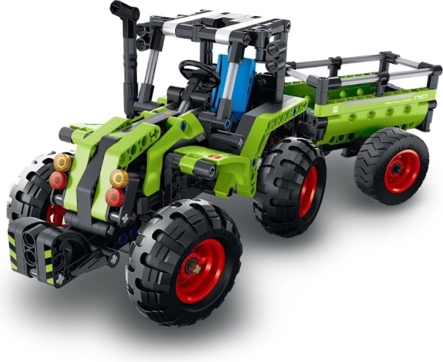 Tracteur avec remorque pour jouer