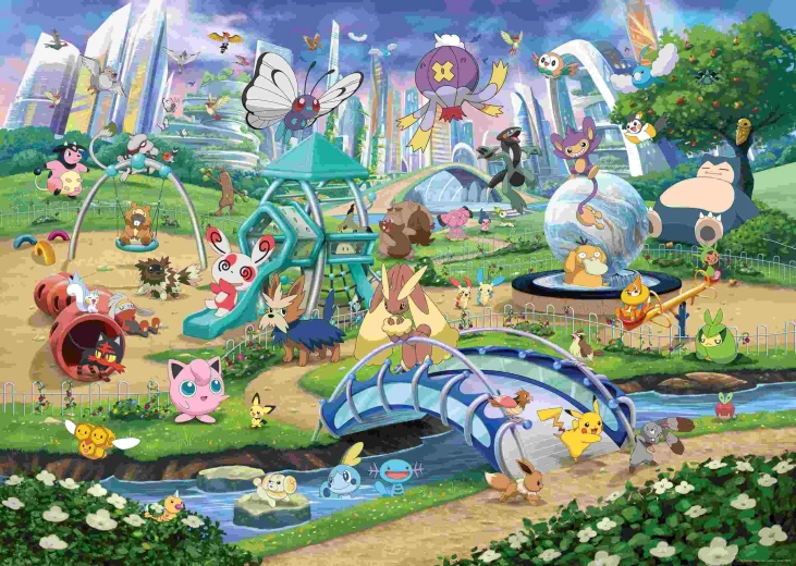 Puzzle Ravensburger Pokémon Breakout 1, 1000 pièces