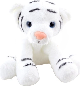 Tigre blanc en peluche 15 cm