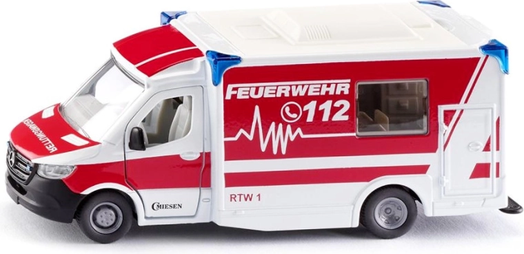Siku ambulance MERCEDES-BENZ Sprinter type C avec lumière et sirène