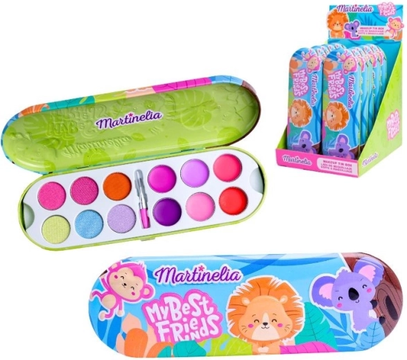 Set de maquillage pour enfants dans une boîte métallique My Best Friends