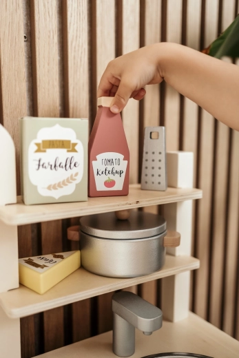 Belle fabrication en bois pour cuisine enfant